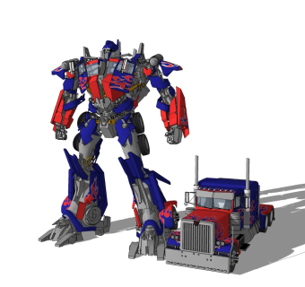 精细机器人模型变形金刚 (8)